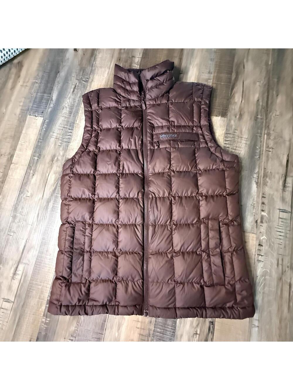 Marmot Brown 600 Down Fill Vest Puffer Outdoor Sport Gorpcore Men's M